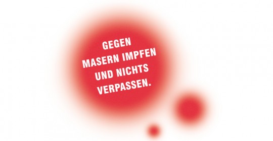 Jetzt gegen Masern impfen